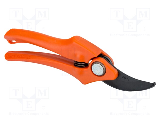 Garden pruner; 200mm; for right hand use; Material: steel