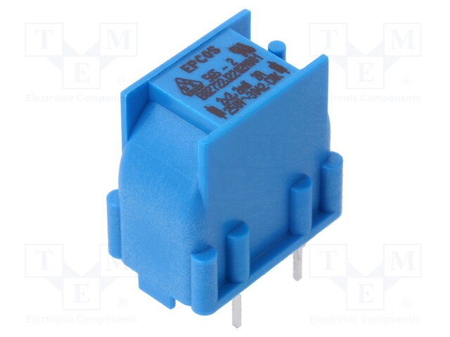 Inductor: common mode; THT; 2.2mH; 2A; 130mΩ; ±30%; vertical