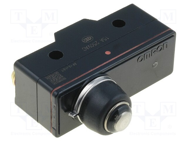 Microswitch SNAP ACTION; with pin; SPDT; 15A/125VAC; 6A/30VDC