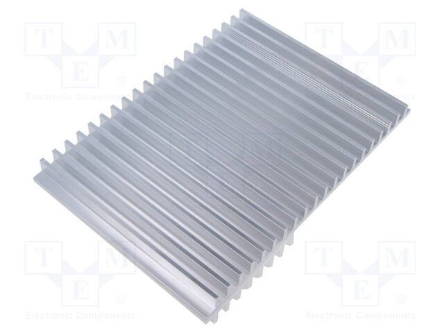 Heatsink: extruded; grilled; aluminium; L: 150mm; W: 219mm; H: 15mm