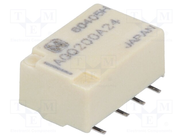 Relay: electromagnetic; DPDT; Ucoil: 24VDC; 0.3A/125VAC; 2A/30VDC