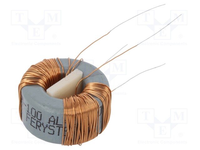 Inductor: wire; THT; 33mH; 500mA; 490mΩ; 230VAC; 21x7mm; -20÷+50%