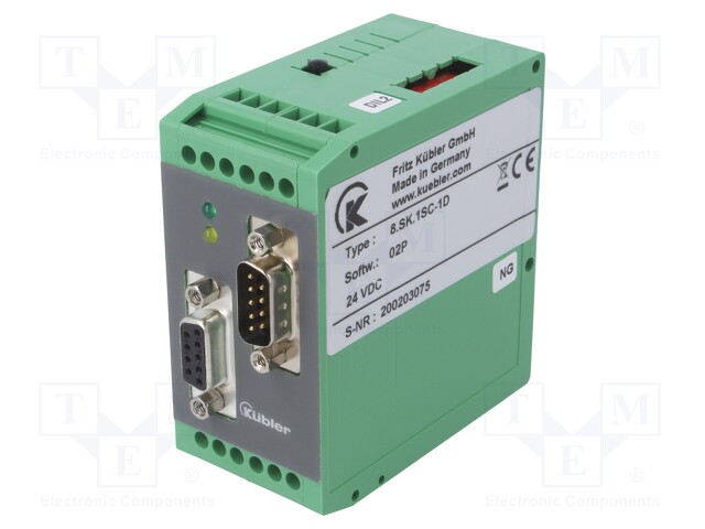 IP20; -20÷60°C; Converter: signal; Application: enkodery