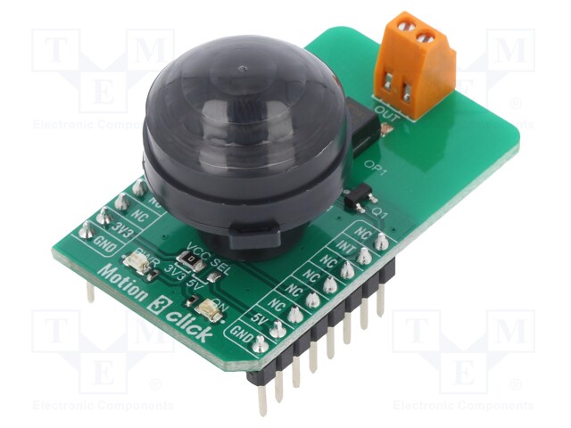 Click board; motion sensor; GPIO; EKMC1606112; 3.3/5VDC