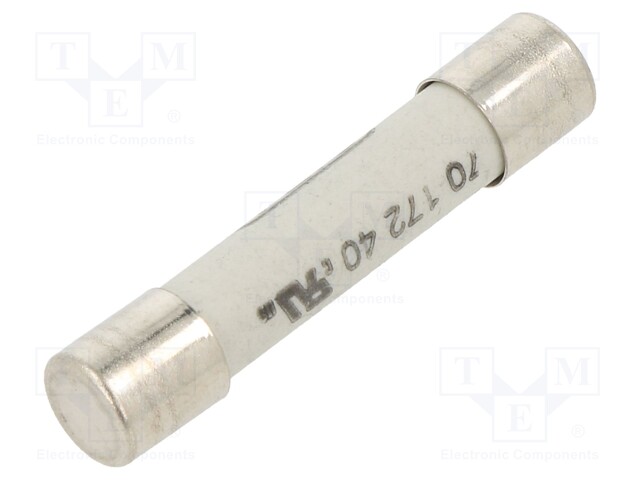 Fuse; 500mA; 1kV; Works with: 37XR,38XR; 4pcs.