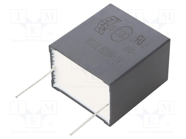 Capacitor: polypropylene; 10uF; Body dim: 30x45x42mm; THT; ±10%