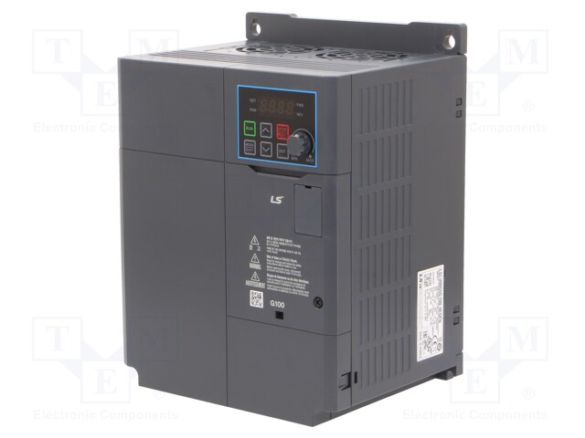 Vector inverter; Max motor power: 5.5kW; Out.voltage: 3x400VAC