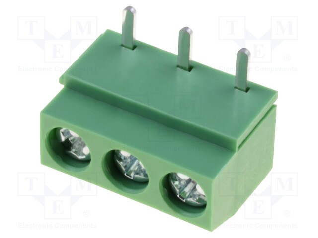 PCB terminal block; straight; 5mm; ways: 3; on PCBs; 0.5÷2.5mm2