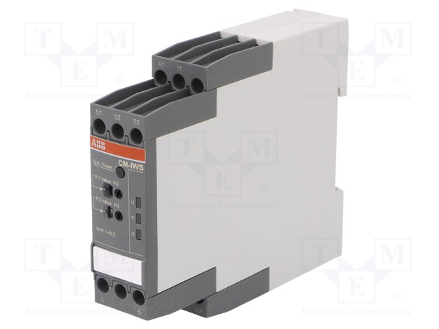 Module: insulation monitoring relay; insulation resistance