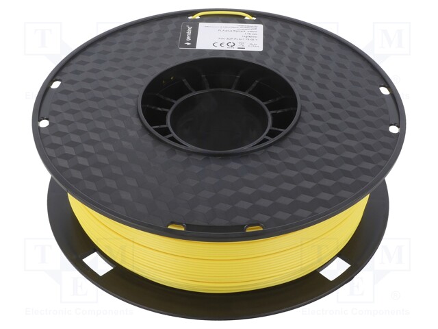 Filament: PLA+; 1.75mm; yellow; 195÷235°C; 1kg