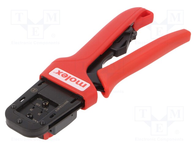 Tool: for crimping; terminals; 28AWG÷26AWG