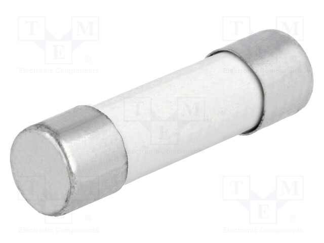 Fuse: fuse; 6A; 500VAC; ceramic,cylindrical,industrial; 10,3x38mm