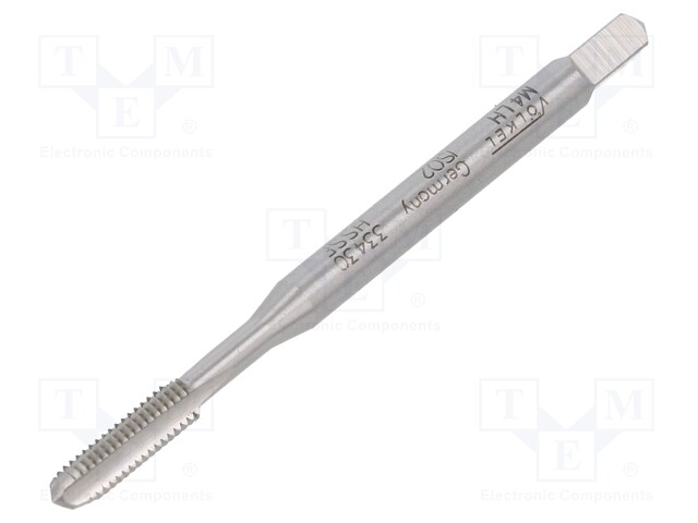 Tap; HSS-E; M4; 0.7; 63mm; for blind holes,to the through holes