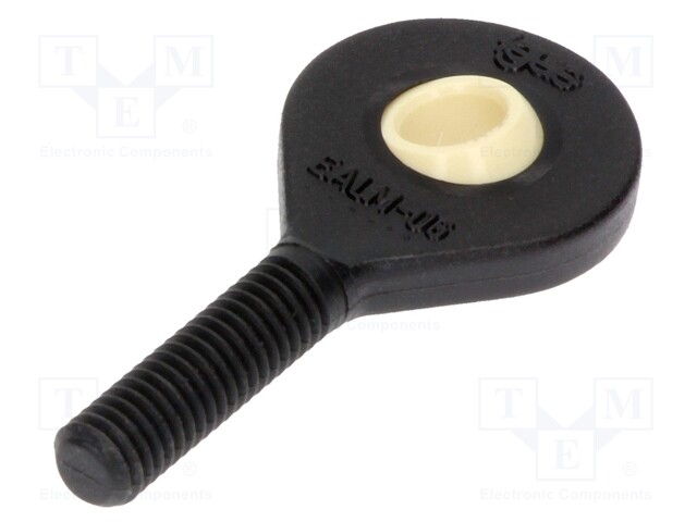 Ball joint; Øhole: 6mm; Thread: M6; Mat: igumid G; Pitch: 1,0; 0.5Nm