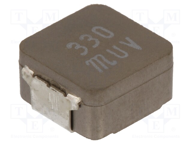 Inductor: ferrite; 33uH; Ioper: 4.6A; 80.5mΩ; ±20%; Isat: 6A