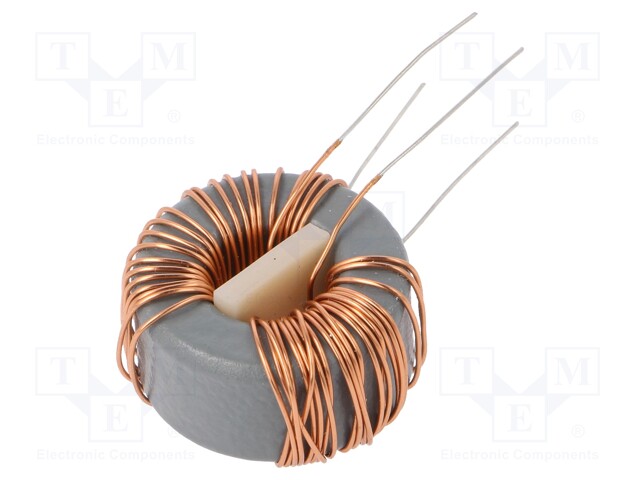 Inductor: wire; THT; 6.8mH; 1.2A; 100mΩ; 230VAC; 12x7mm; -20÷+50%