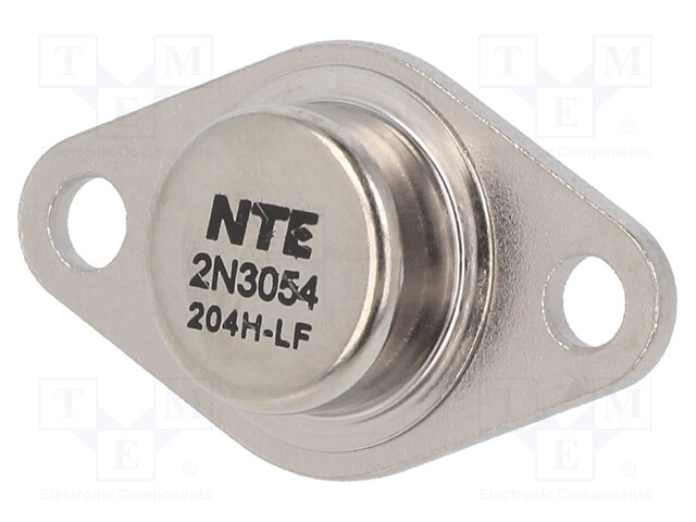 Transistor: NPN; bipolar; 55V; 4A; 25W; TO66