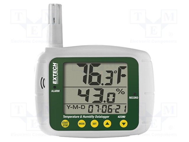 Data logger; dew point,temperature,humidity; ±3%; Temp: -20÷70°C