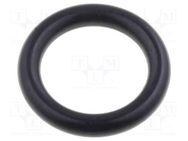 O-ring gasket; NBR; D: 2mm; Øint: 9mm; M12; black; -20÷100°C