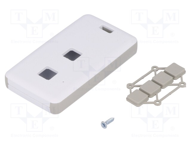 Enclosure: for remote controller; X: 39mm; Y: 71mm; Z: 11mm