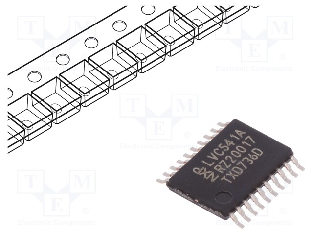 IC: digital; buffer,line driver; Channels: 8; SMD; TSSOP20