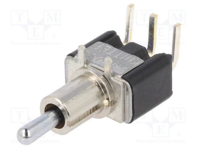 Switch: toggle; Pos: 3; SPDT; ON-OFF-ON; 6A/125VAC; 6A/6VDC; 10mΩ