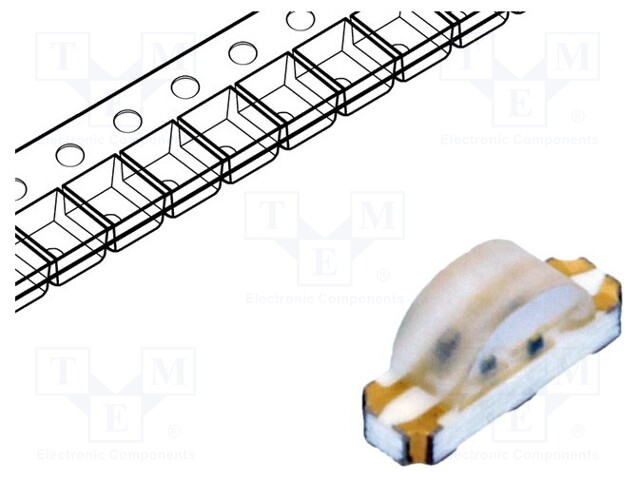 LED; SMD; 1204; red/green; 3.2x1x1.5mm; 130°; 2÷2.4/2÷2.4V; 20mA