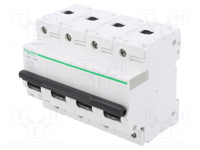 Circuit breaker; 230/400VAC; Inom: 80A; Poles: 4; DIN; Charact: C