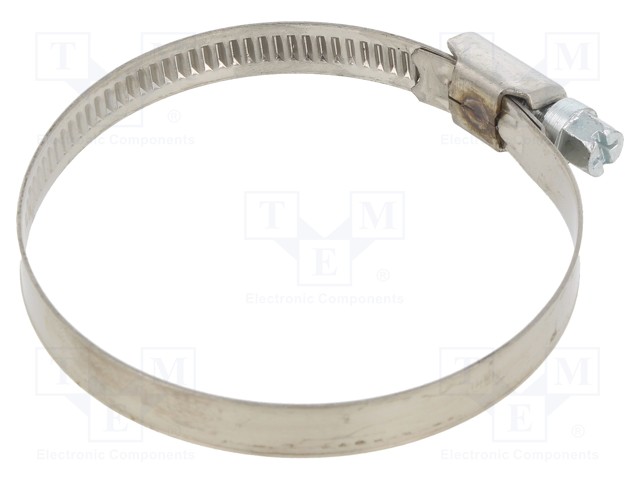 Cable tie; Ø: 50÷70mm; W: 9mm; Material: chrome steel AISI 430