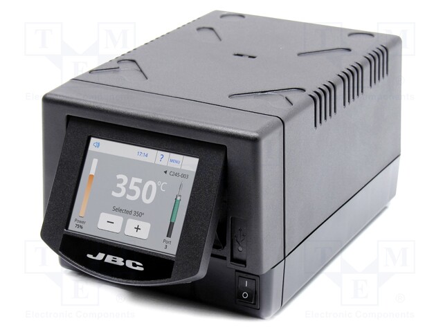 Control unit; digital; ESD; 300W; 90÷450°C; 230VAC; 4.5kg; Plug: EU