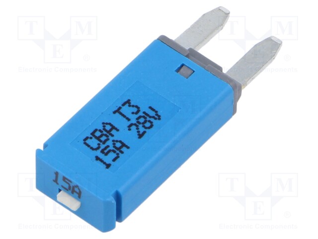 Fuse: fuse; 15A; 28VDC; automotive