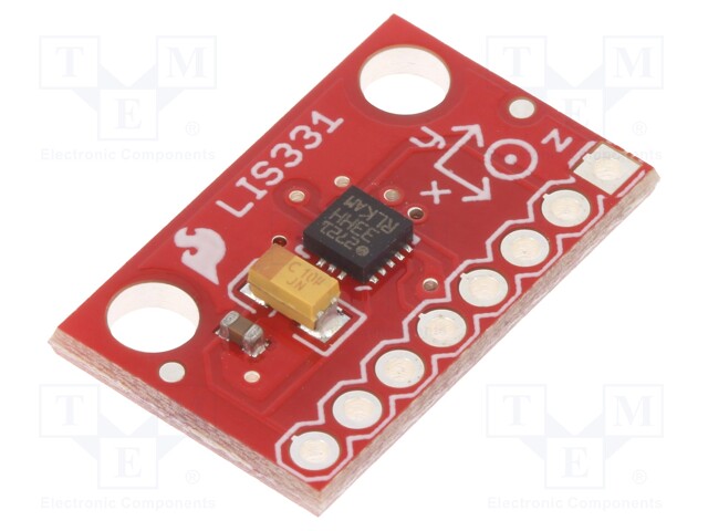 Sensor: position; accelerometer; 2.16÷3.6VDC; I2C,SPI; LIS331