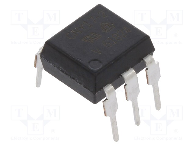 Optocoupler; THT; Channels: 1; Out: transistor; Uinsul: 5.3kV; DIP6