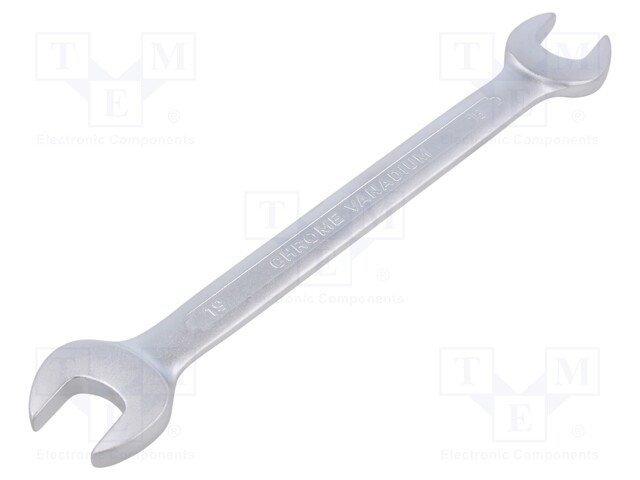 Wrench; spanner; 18mm,19mm; Overall len: 220mm; DIN 3110