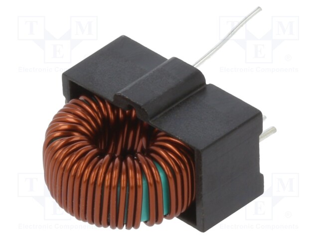 Inductor: wire; THT; 72uH; 2A; 85mΩ; -25÷105°C