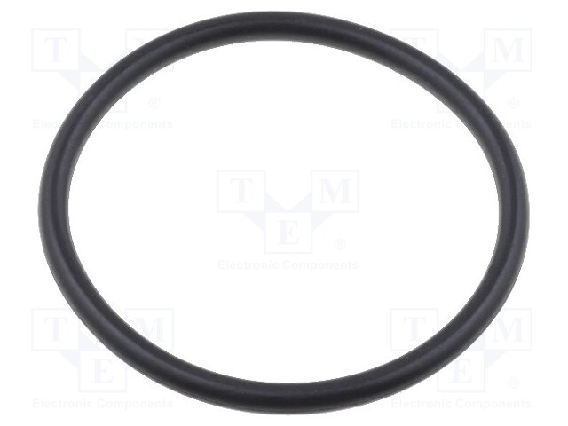 O-ring gasket; NBR; D: 2mm; Øint: 20mm; PG16; black; -20÷100°C