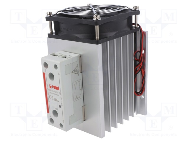 Relay: solid state; Ucntrl: 90÷280VAC; 75A; 24÷280VAC; -30÷80°C