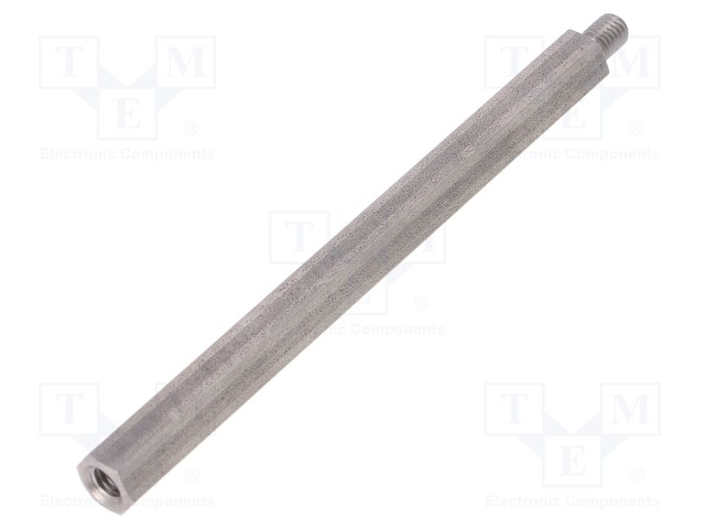 Screwed spacer sleeve; Int.thread: M5; 95mm; Ext.thread: M5