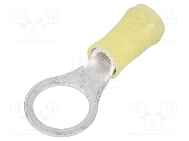 Ring terminal; M10; Ø: 10.3mm; 2.62÷6.64mm2; crimped; for cable