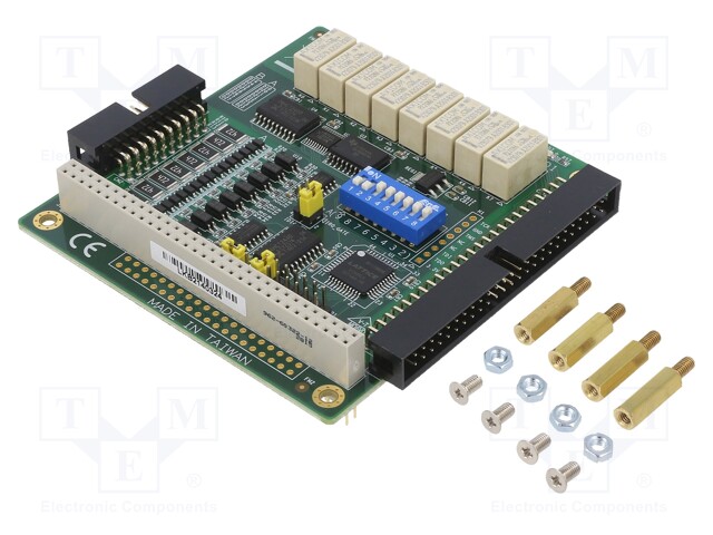 Industrial module: PC/104; 0÷60°C; 96x90mm; Digit.in: 8