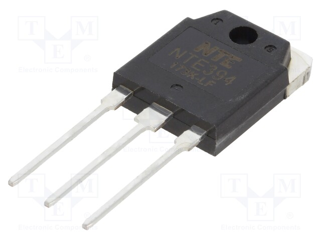 Transistor: NPN; bipolar; 400V; 3A; 100W; TO3PN