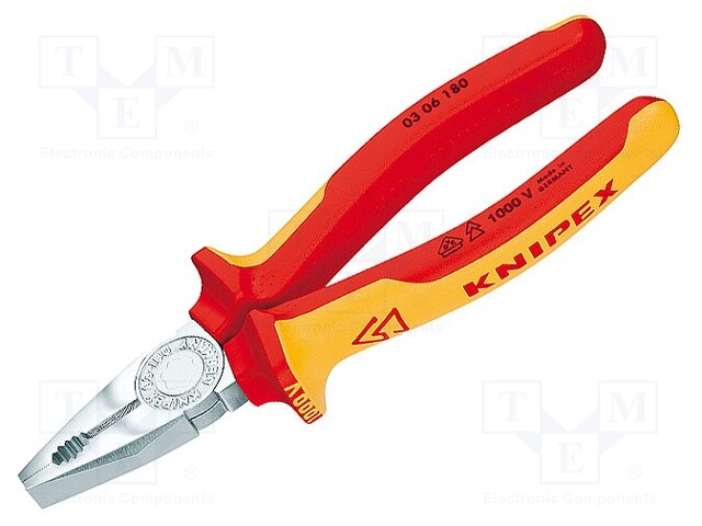 Pliers; insulated,universal