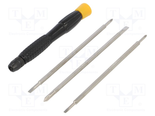 Screwdriver bits; Bit: Phillips,slot