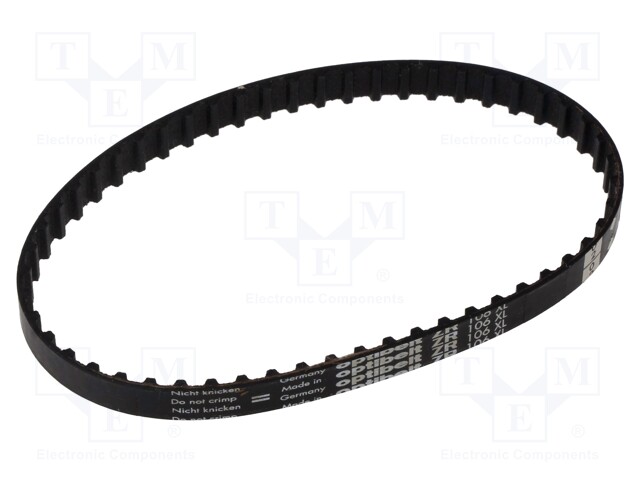 Timing belt; XL; inch; ZR