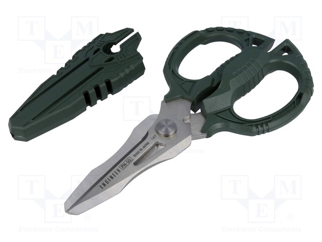 Scissors; 160mm; Material: stainless steel; Blade: about 58 HRC