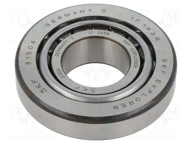 Bearing: tapered roller; Øint: 30mm; Øout: 72mm; W: 20.75mm