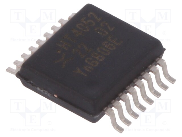 IC: digital; demultiplexer/multiplexer; SMD; SSOP16; Series: HCT