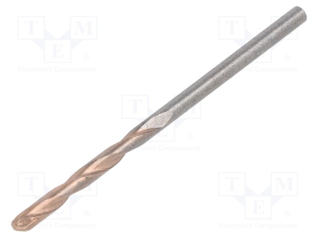 Drill bit; for concrete; Ø: 5mm; L: 85mm; steel; cemented carbide