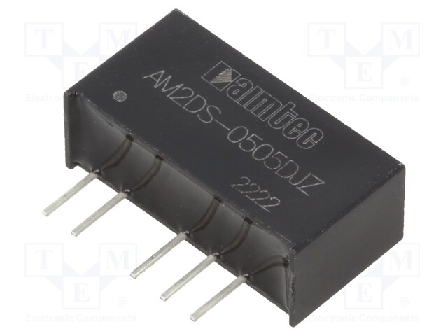 Converter: DC/DC; 2W; Uin: 4.5÷5.5V; Uout: 5VDC; Uout2: -5VDC; SIP7