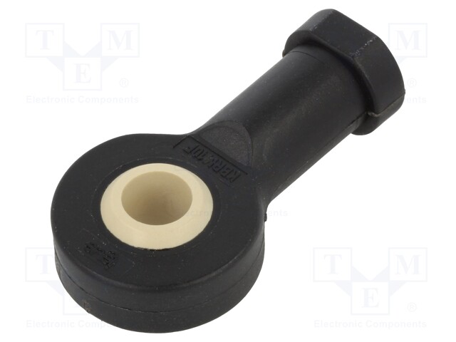 Ball joint; Øhole: 10mm; Thread: M10; Mat: igumid G; Pitch: 1,25